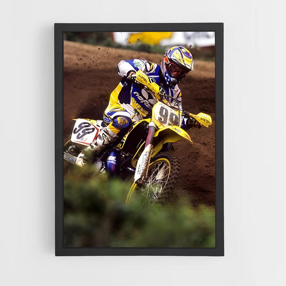 Poster Dirt Bike Daredevil – affiche Motocross freestyle (vue 2)